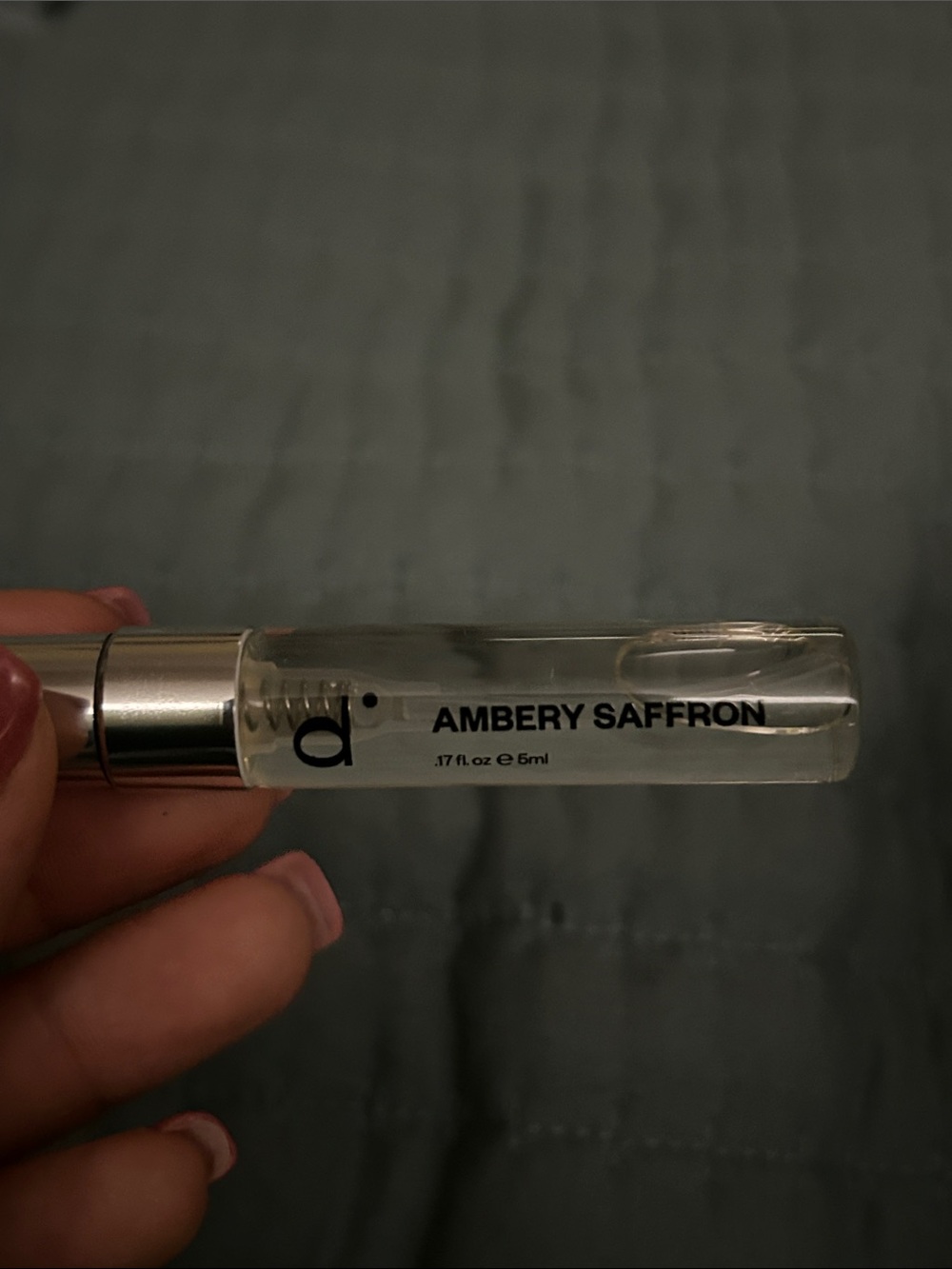 Dossier Ambery Saffron eau de parfum travel spray.